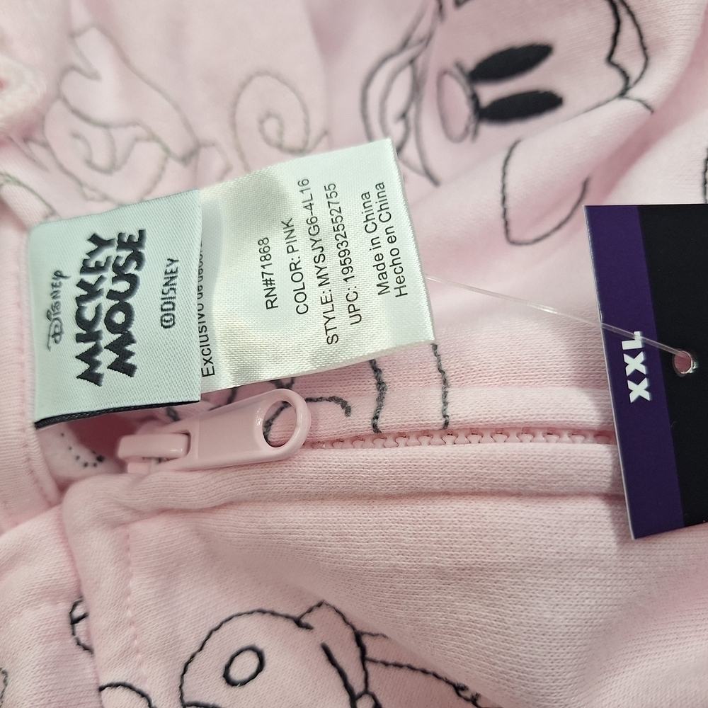 Pink Mickey Mouse Hoodie - Picture 3 of 5